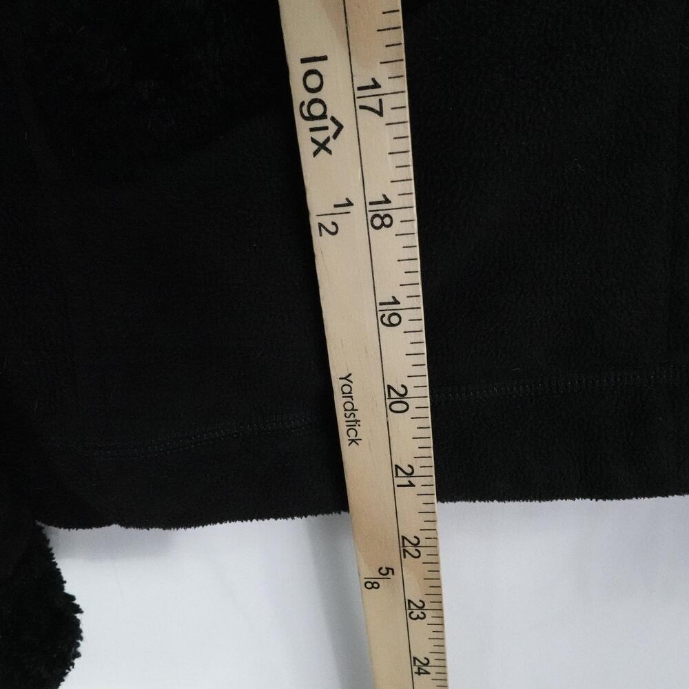 Patagonia Jacket Womens XS Black Full Zip Fleece Reversible Sherpa Pile Outdoors - Picture 12 of 16